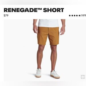 Kuhl Renegade men’s carhart style hiking short/work short